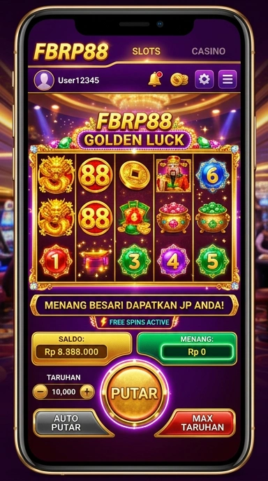 fbrp88 — layar beranda